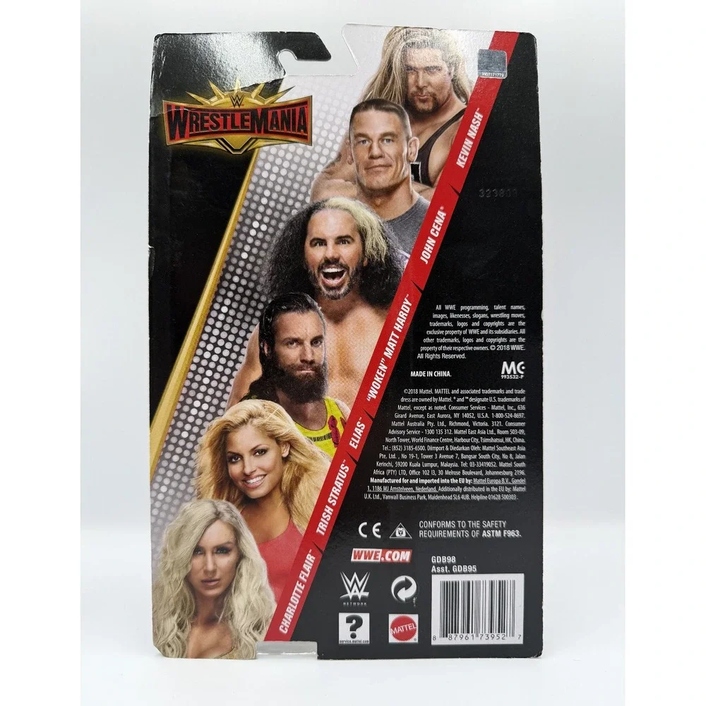 WWE WrestleMania Trish Stratus Action Figure Mattel 2018 GDB98 GDB95 New